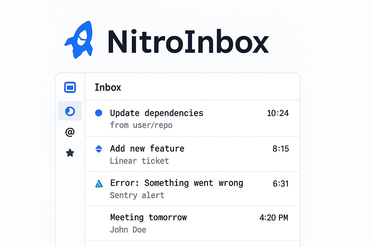 NitroInbox - AI-First Email for Developers